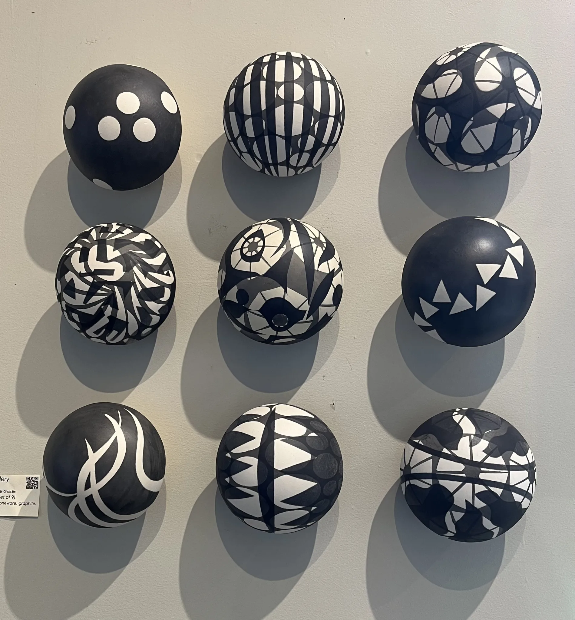 In Concert — ceramic installation by Claudia Olds Goldie