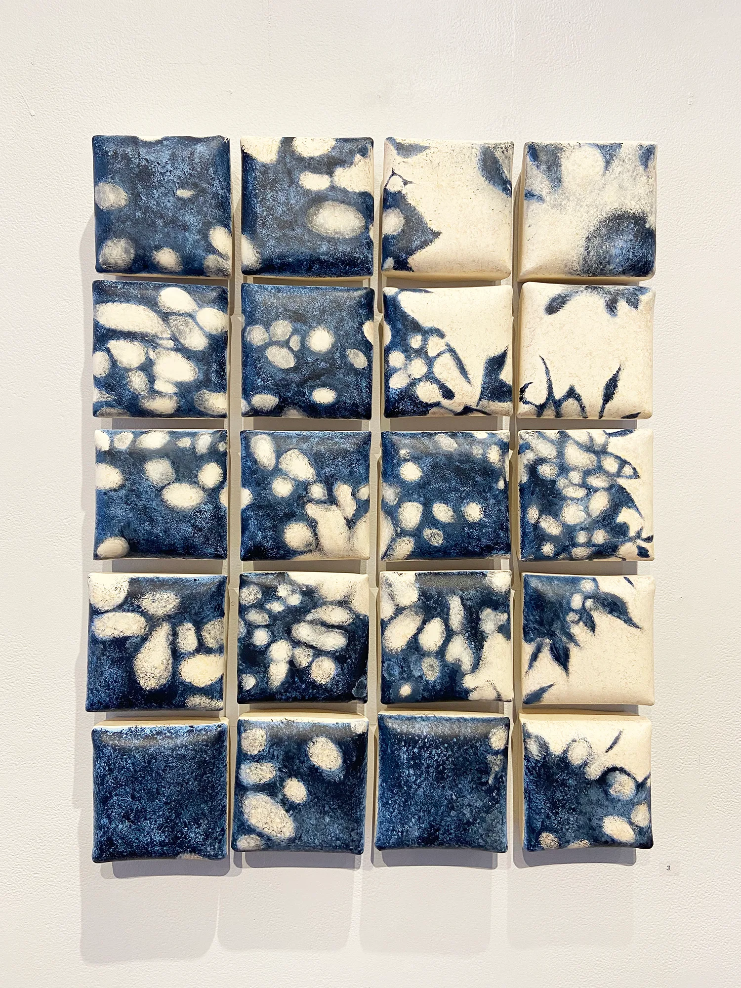 View from a Window — ceramic installation by Claudia Olds Goldie