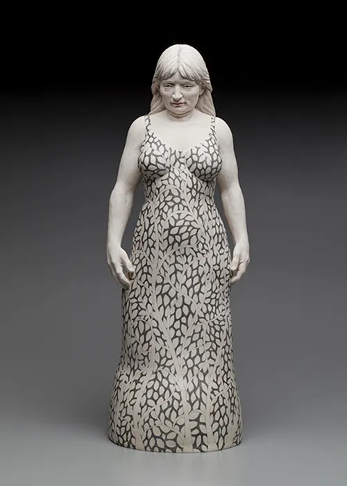 Staccato — ceramic sculpture by Claudia Olds Goldie